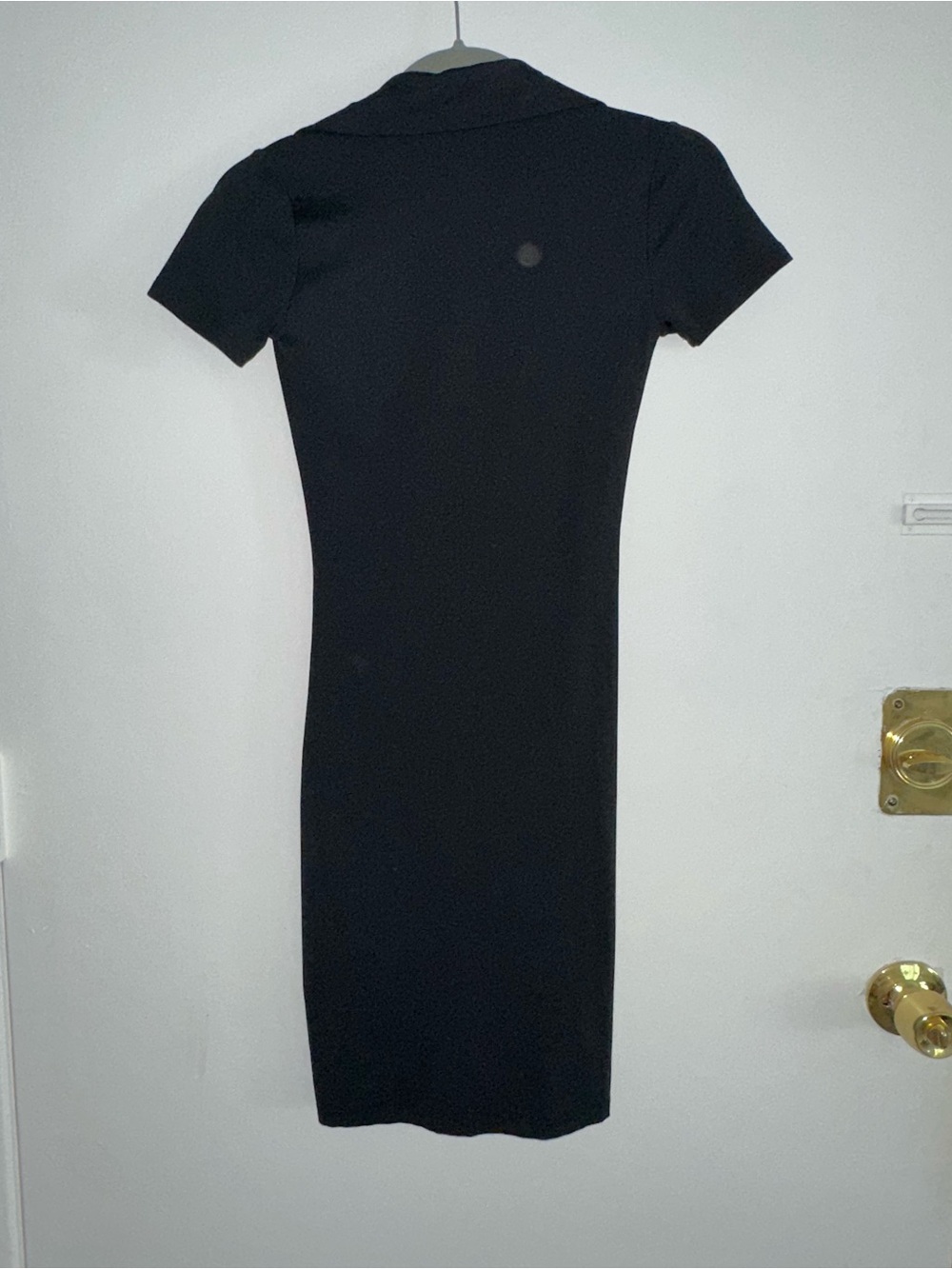 Babaton Classic Black Short-Sleeve Sheath Dress - Women's